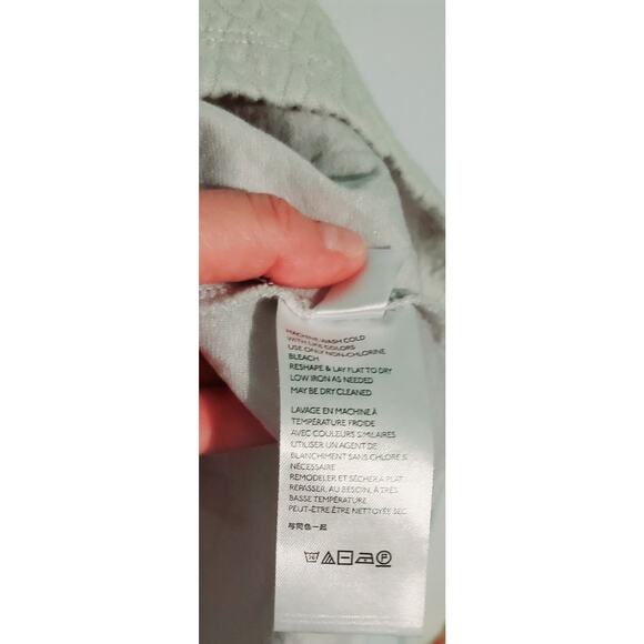 Free People Drop Waist Textured Gray Tank Dress Size S Boho 20s School - Picture 2 of 10